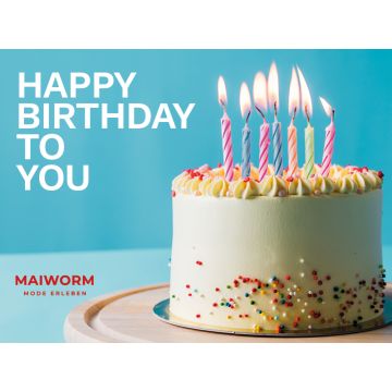 Gutschein HAPPY BIRTHDAY TO YOU